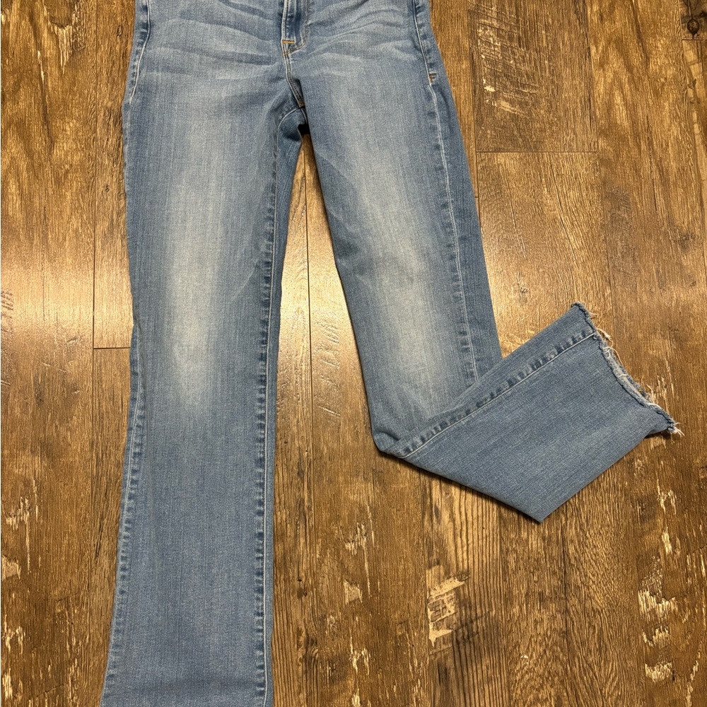 Frame Denim Light Size 28 Le Mini Boot